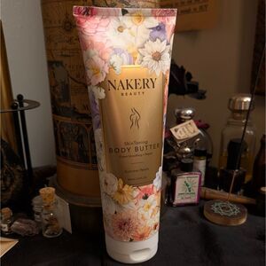 Nakery Beauty Skin Toning Body Butter Summer Petals 10 Oz.